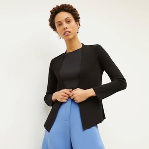 MM Lafleur Black Woolf Cardigan Jardigan Size M
